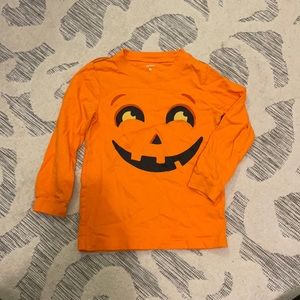 Pumpkin Long Sleeve Tee